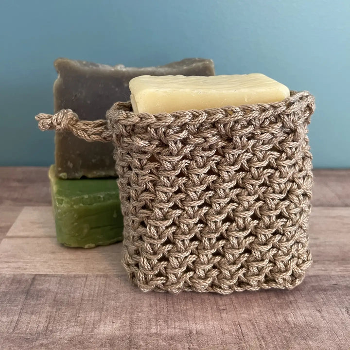 Double Soap Scrub, taupe