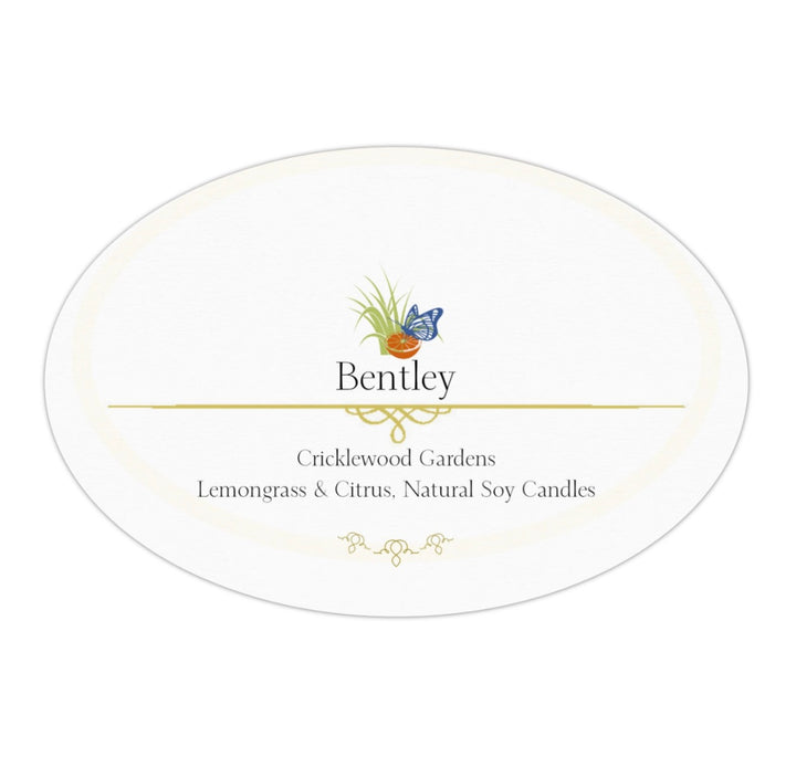 Bentley Natural Soy Candles, 11oz