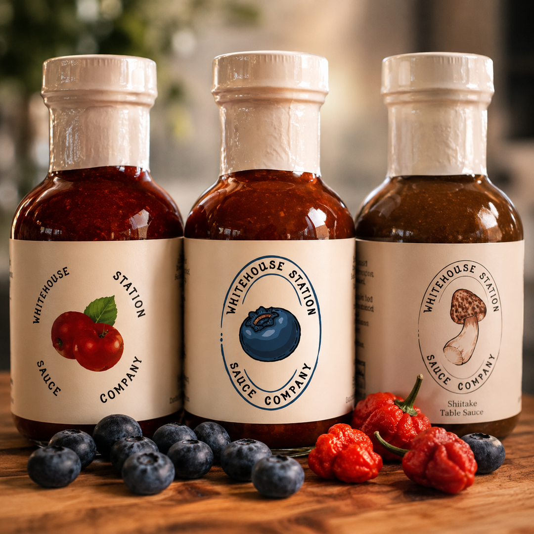 🔥Whitehouse Station Blueberry Reaper Hot Sauce, 8oz