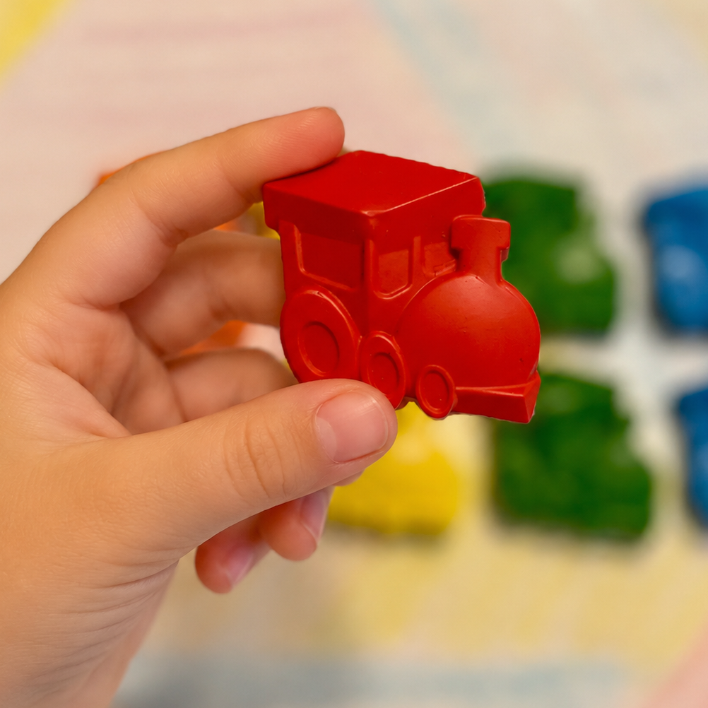 Choo Choo Train Crayon Set