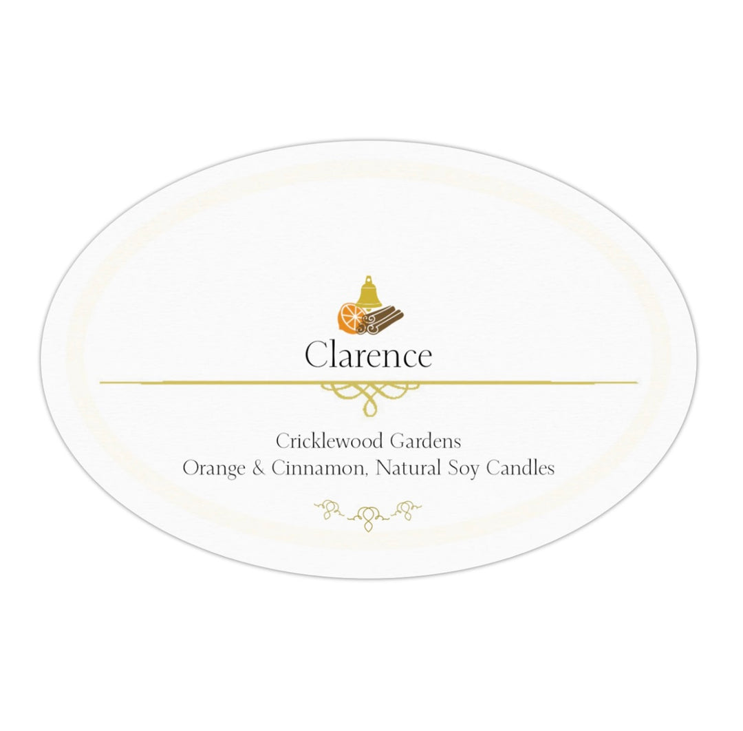 Clarence Natural Soy Candles 11oz