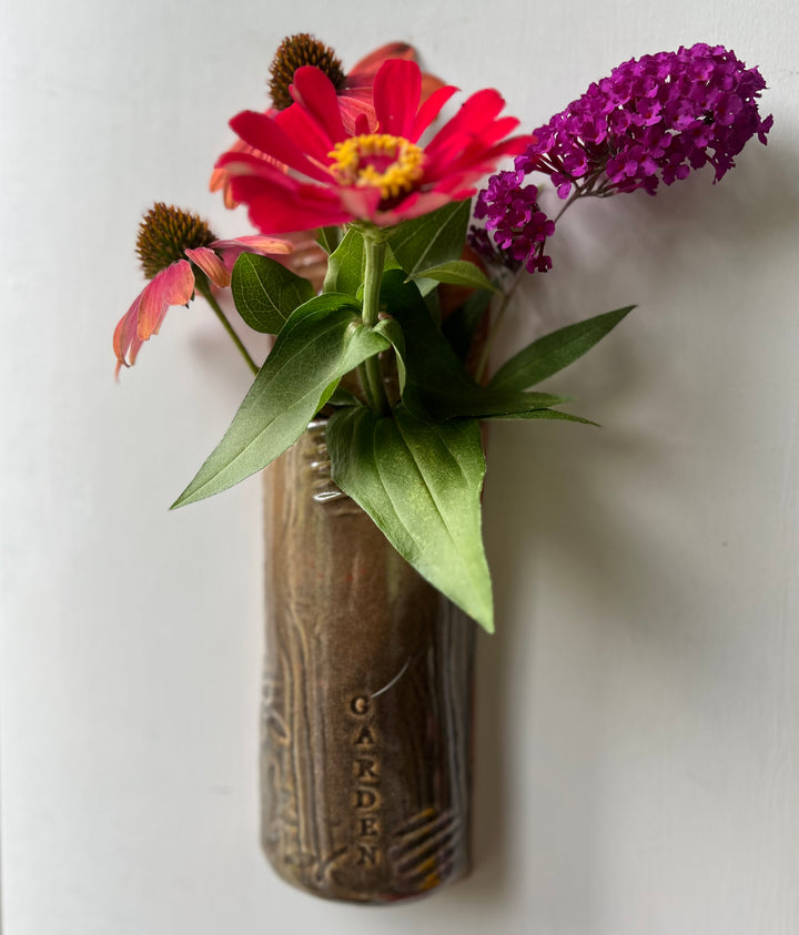 Handcrafted Garden Wall Vase