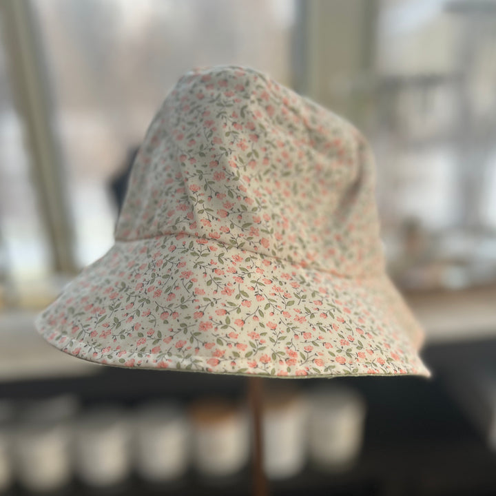 Spring Garden Bucket Hat, handmade