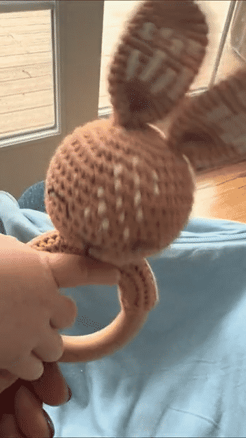 Hand-Crochet Baby Rattles, multiple designs