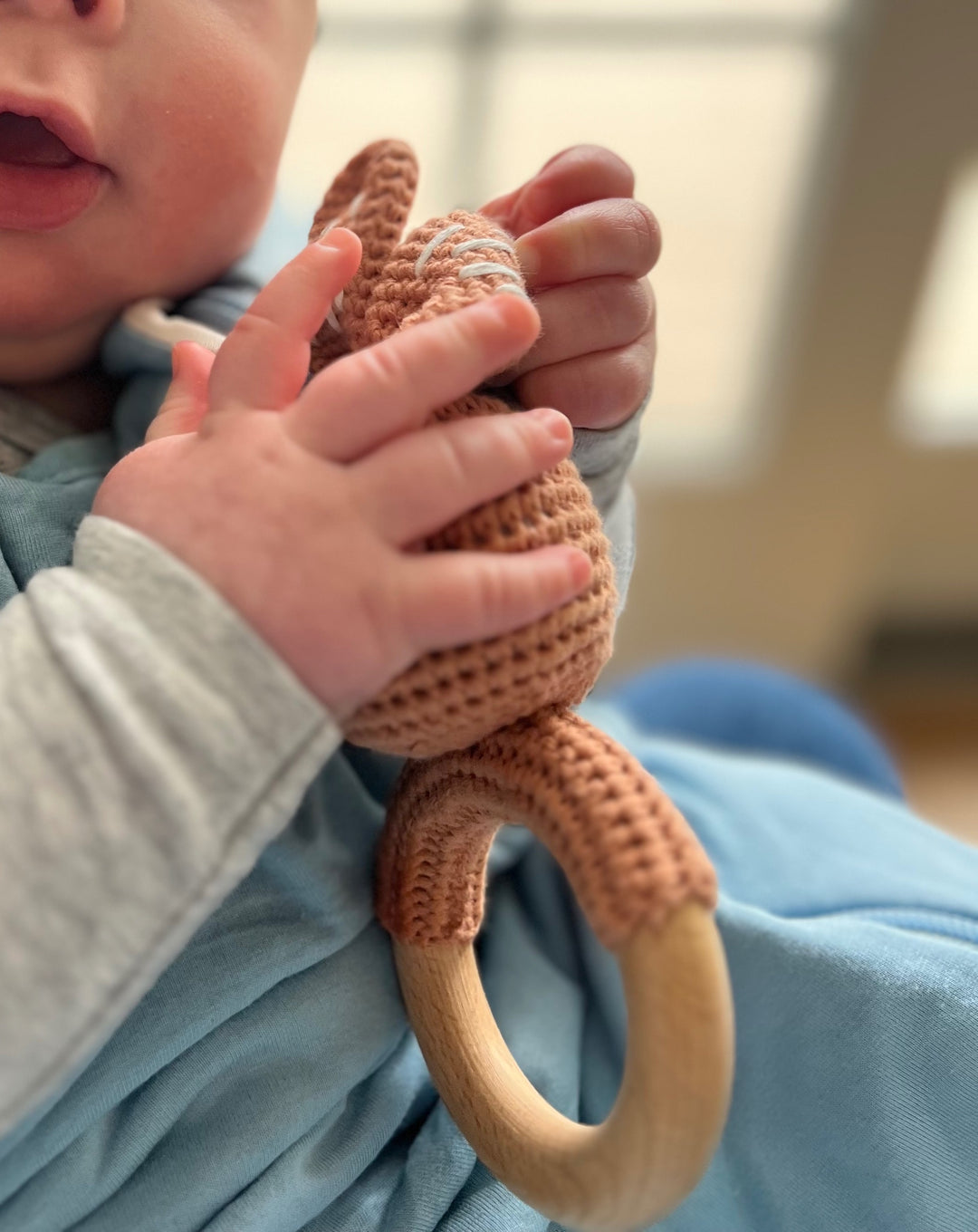 Hand-Crochet Baby Rattles, multiple designs