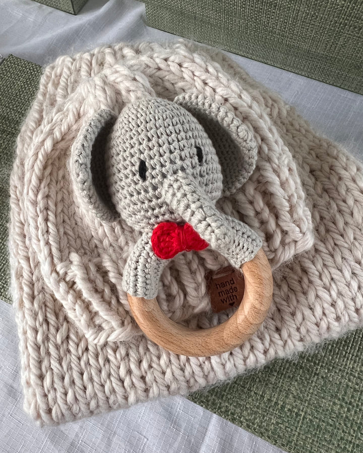 Hand-Crochet Baby Rattles, multiple designs