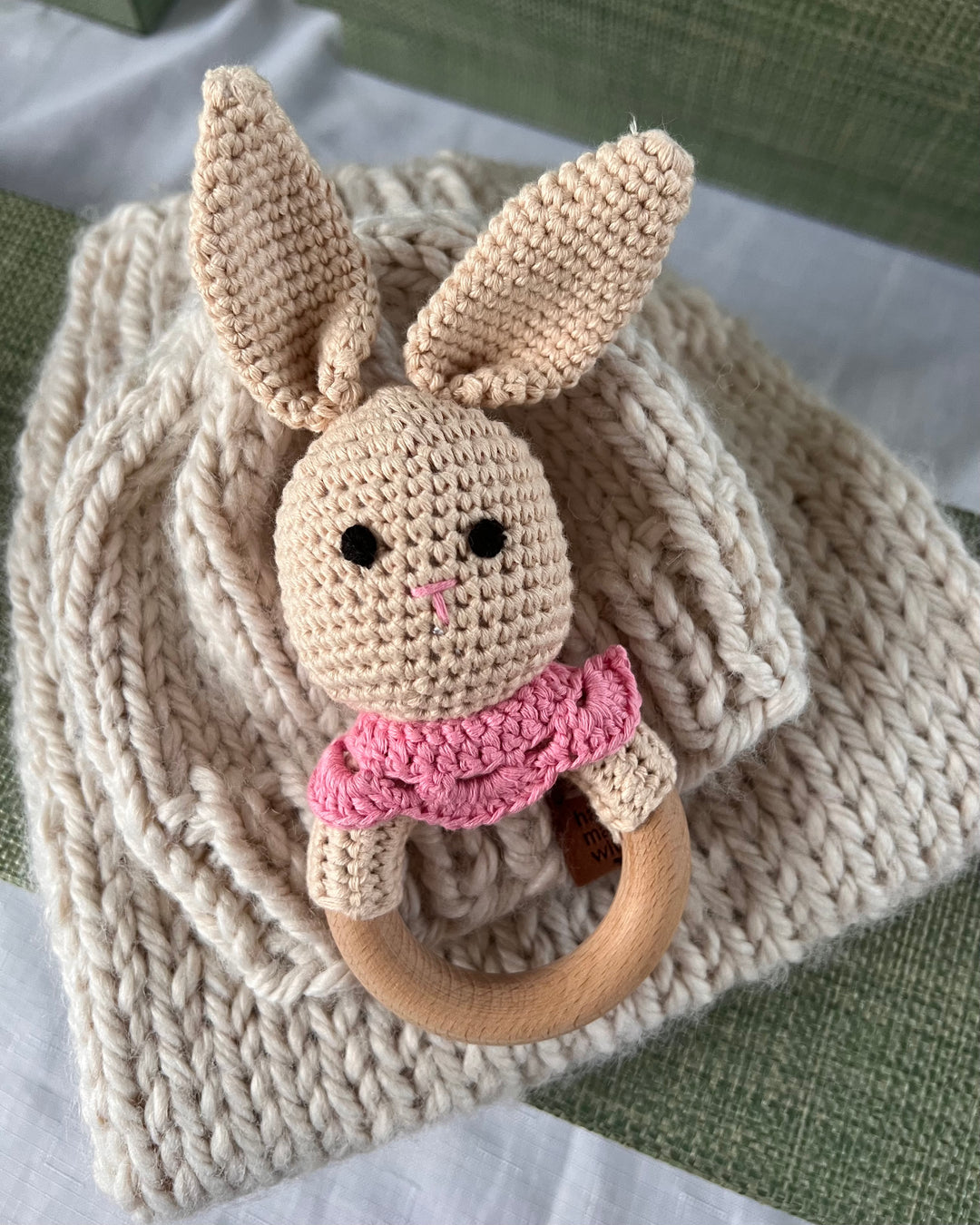 Hand-Crochet Baby Rattles, multiple designs