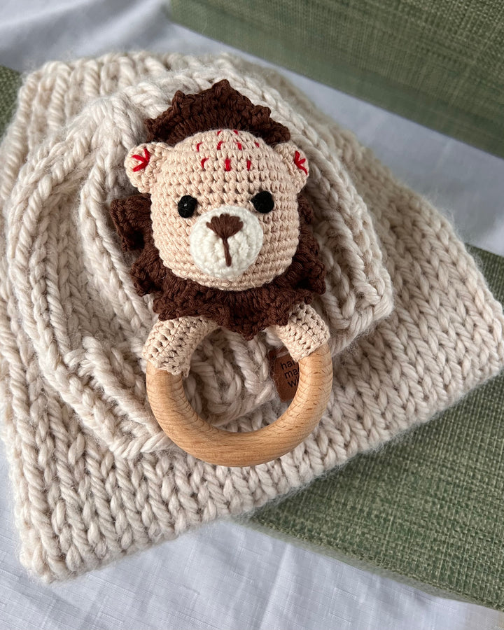 Hand-Crochet Baby Rattles, multiple designs