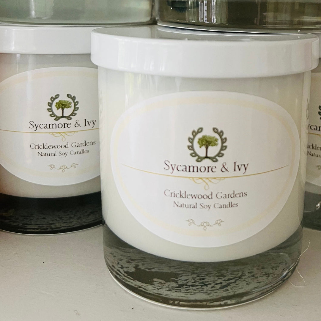 Sycamore & Ivy Natural Soy Candles 11oz (White Label)