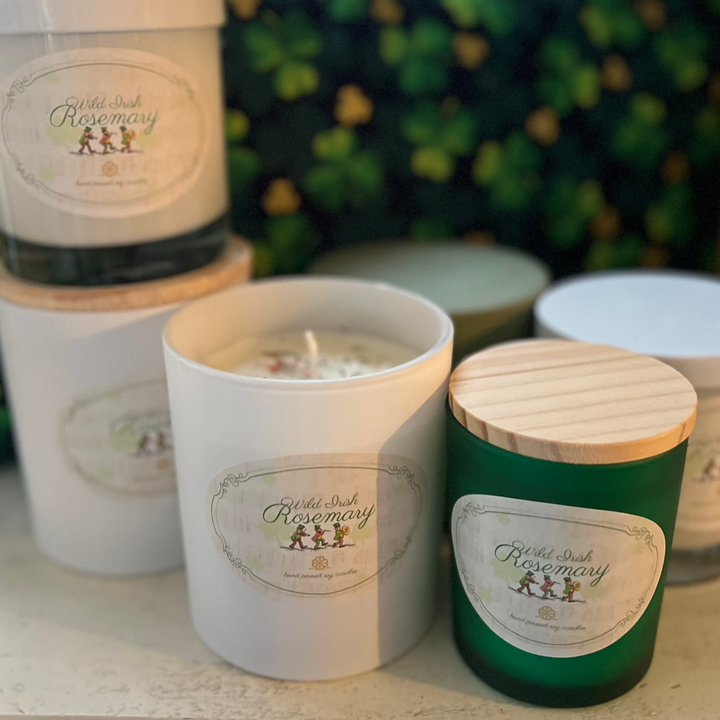 Wild Irish Rosemary Natural Soy Candles