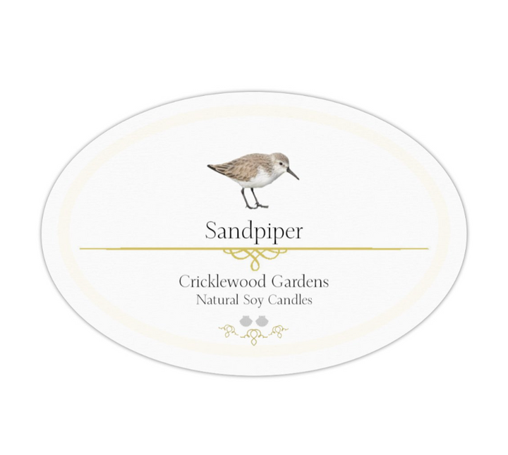 Sandpiper Natural Soy Candles, 11oz