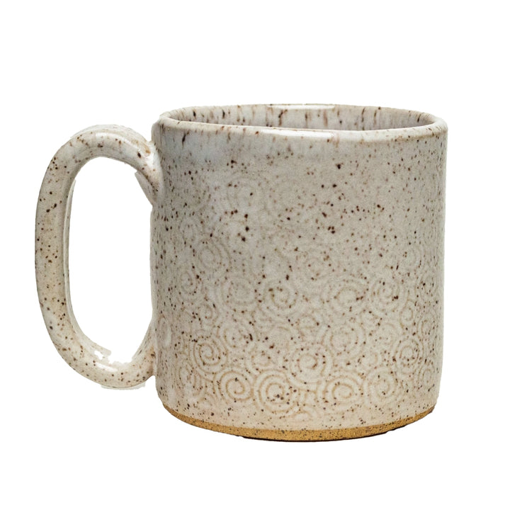 Santa mug 10oz handcrafted stoneware