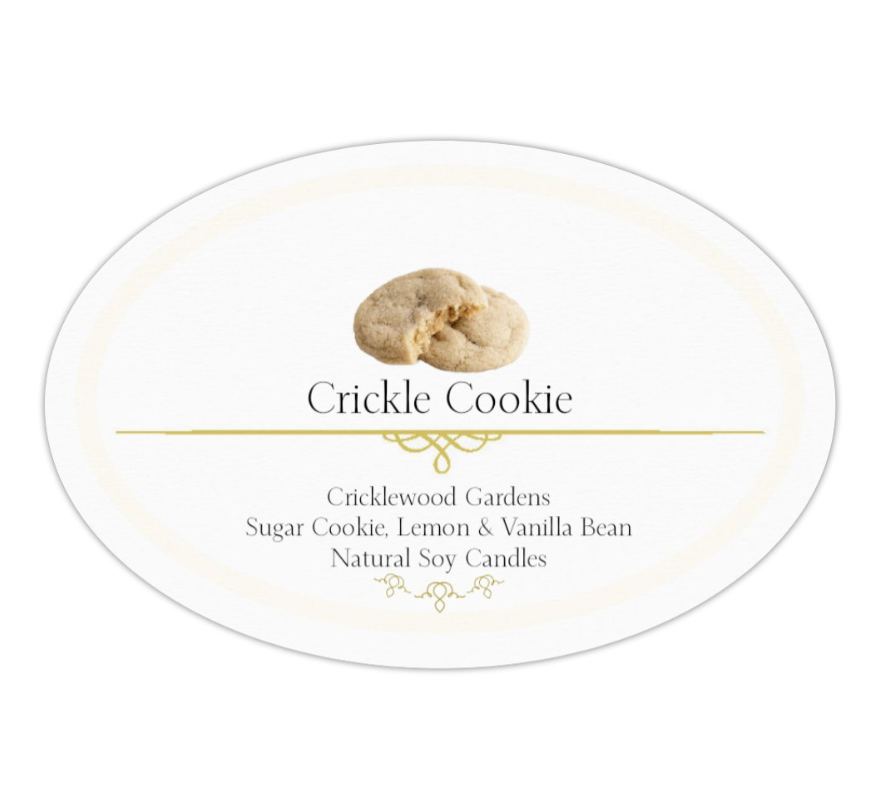 Crickle Cookie Soy Candles 11oz