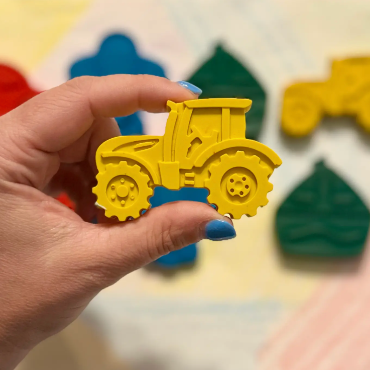 Vehicle Crayon Set