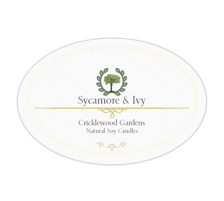Sycamore & Ivy Natural Soy Candles 11oz (White Label)