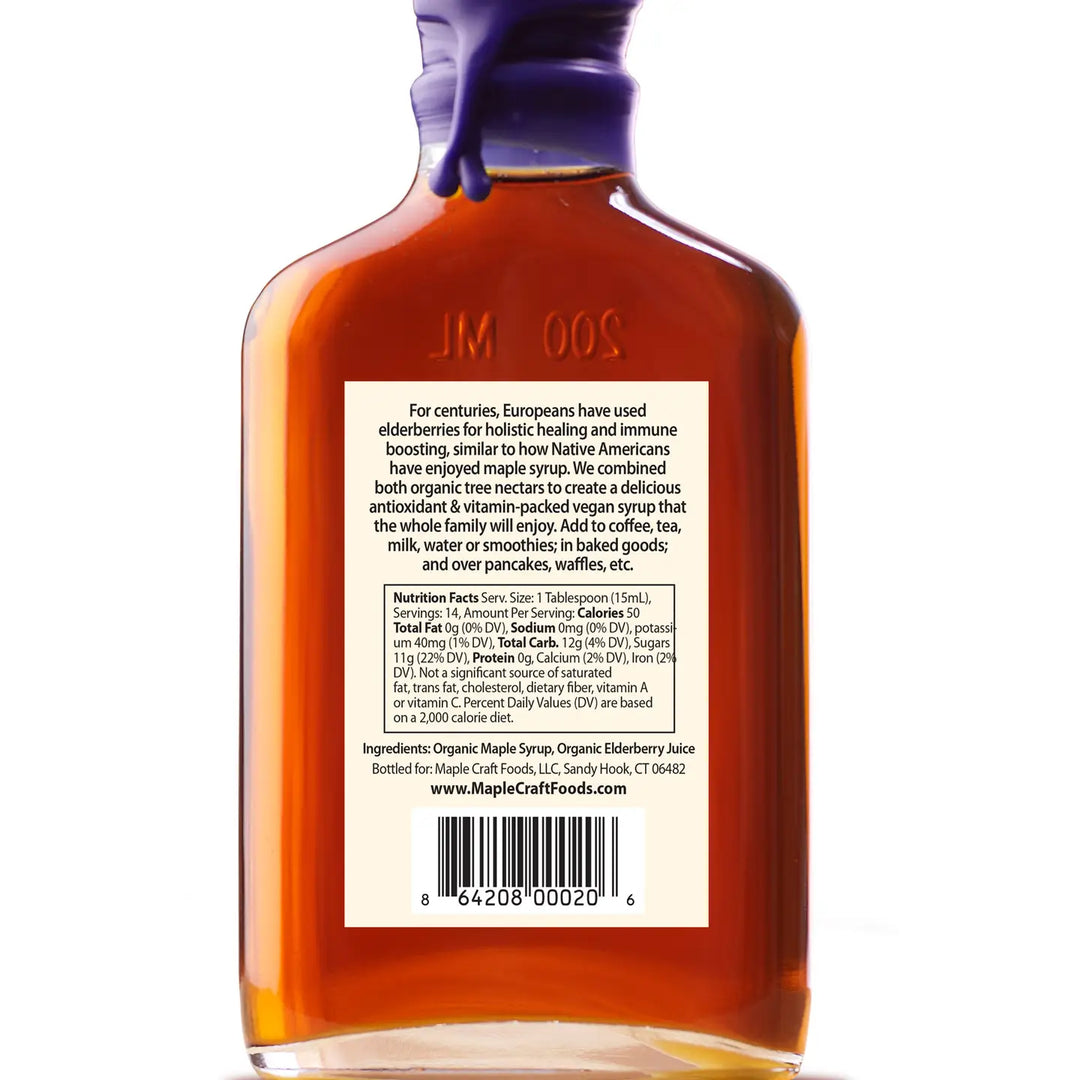 Maple Craft Foods Elderberry Maple Syrup