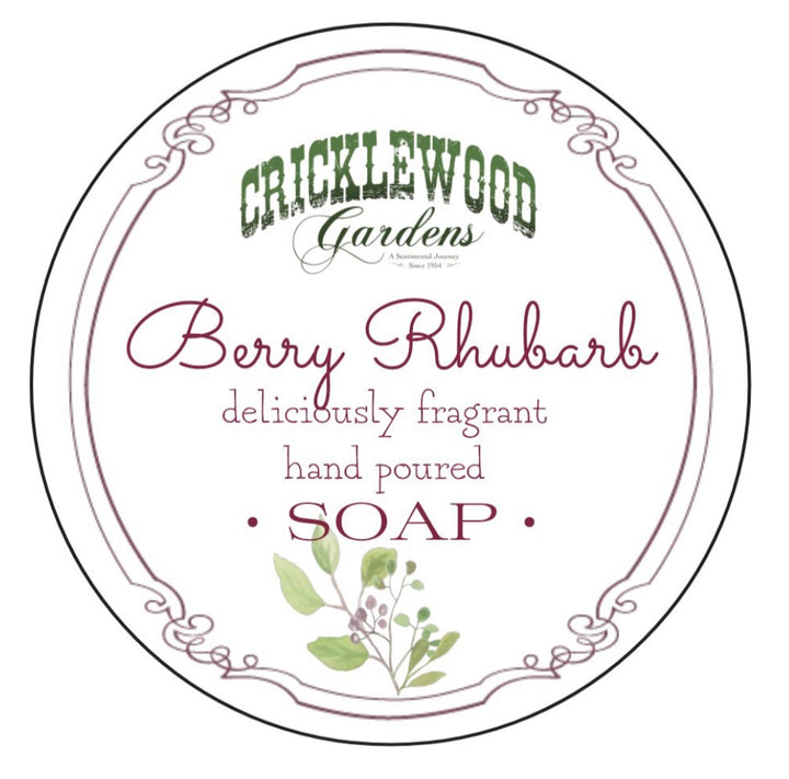 Berry Rhubarb (5/6 oz) Soap Bars