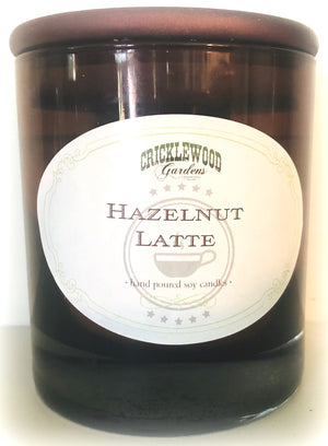 Hazelnut Latte Natural Soy Candles 11oz