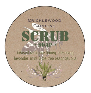 Open image in slideshow, Lavender Mint SCRUB [5/6 oz] Soap Bars
