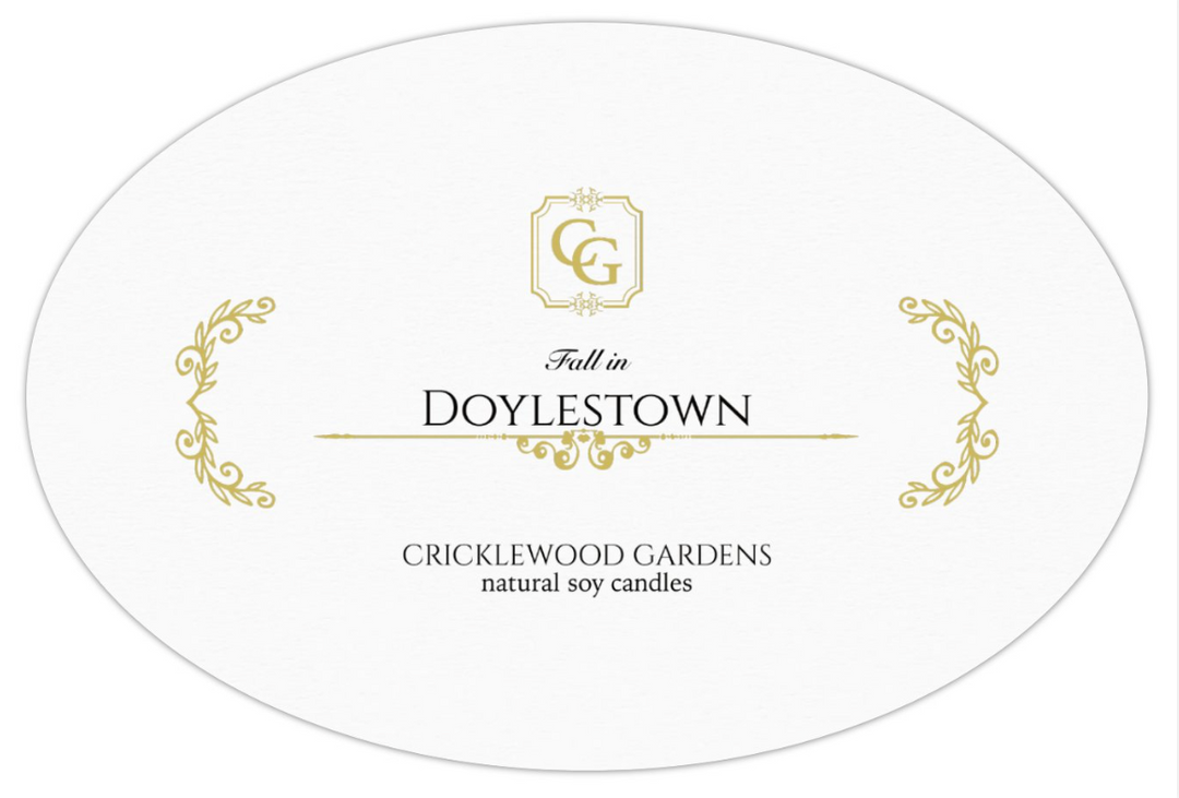 Doylestown Natural Soy Candles 11oz (White Label)