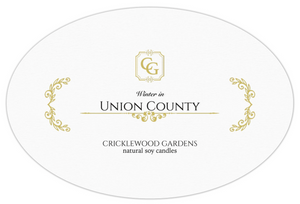 Open image in slideshow, Union County (White Label) Natural Soy Candles 11oz

