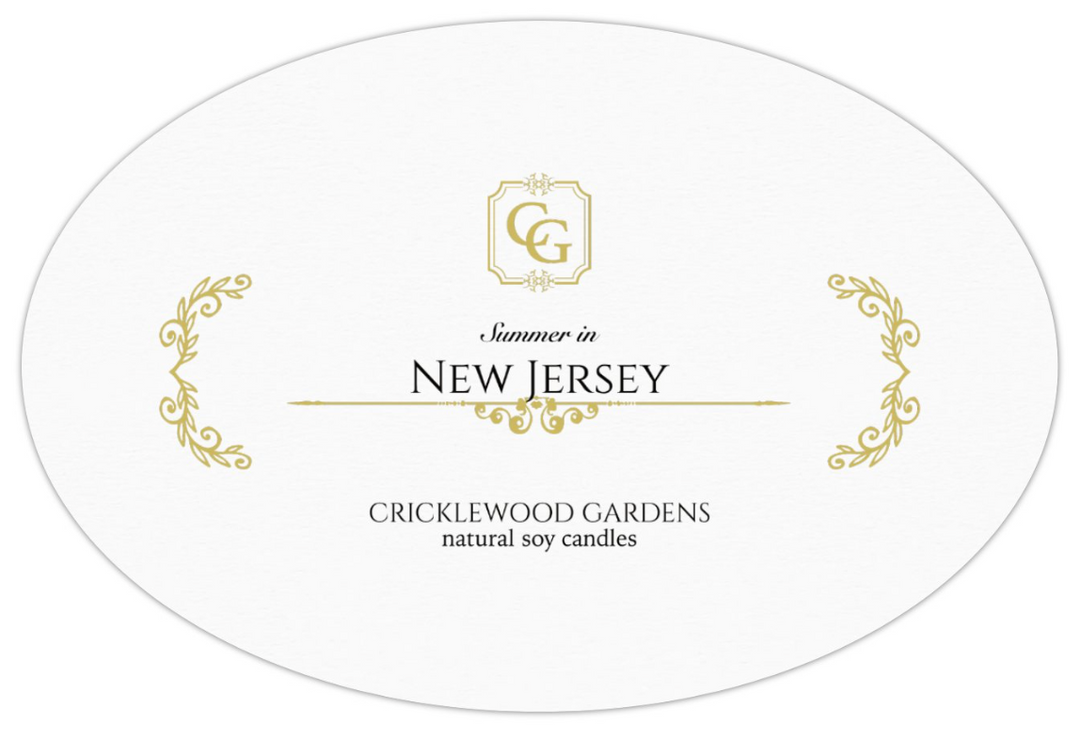 New Jersey Natural Soy Candles 11oz (White Label)