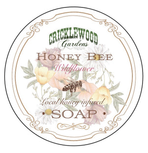 Open image in slideshow, Honey Bee Wildflower (5/6 oz) Soap Bars
